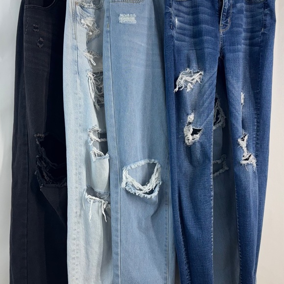 Back-to-School Denim Drop! Denim Jean Bundle – 4 Pairs - Picture 1 of 14